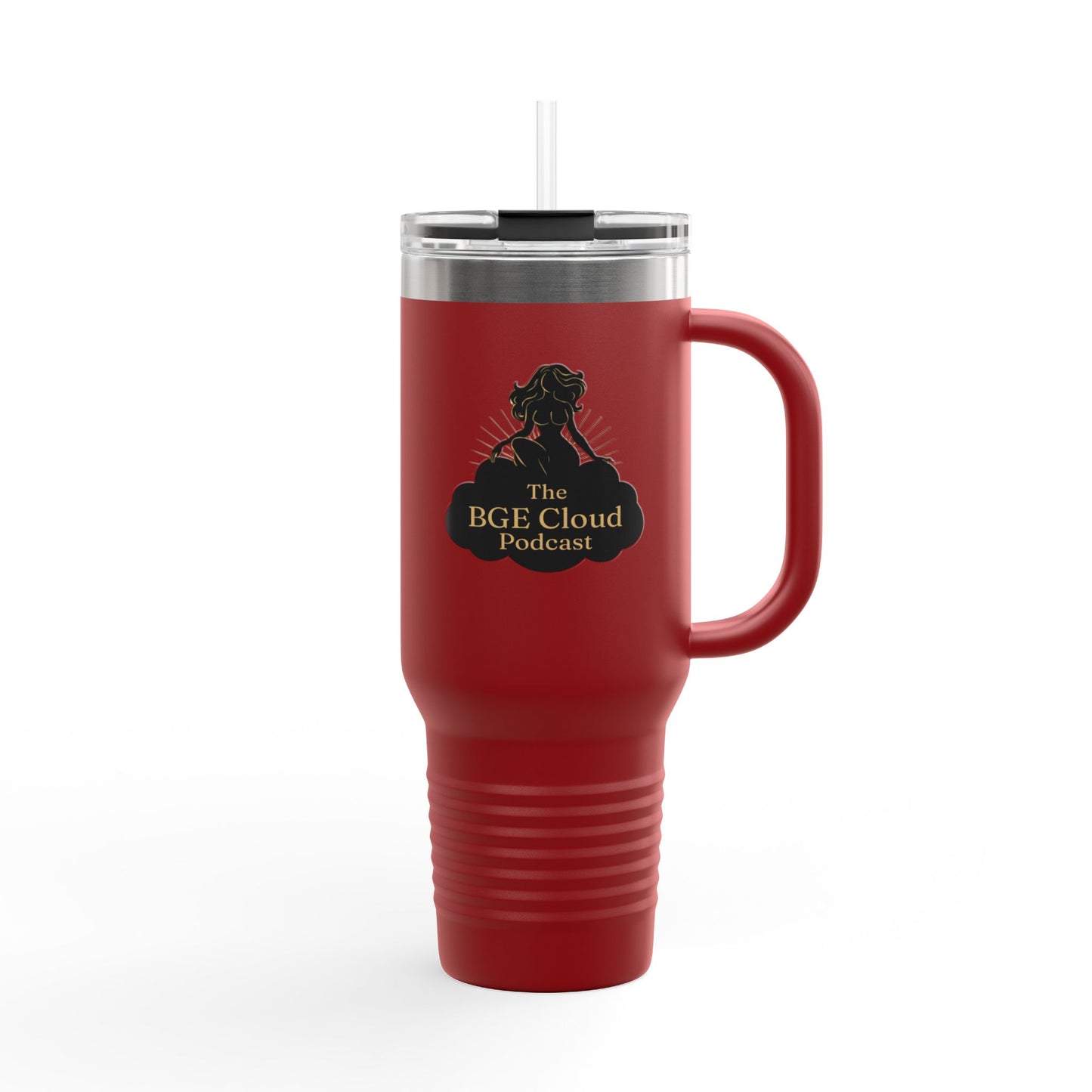 40oz Insulated The BGE Cloud Podcast Tumbler