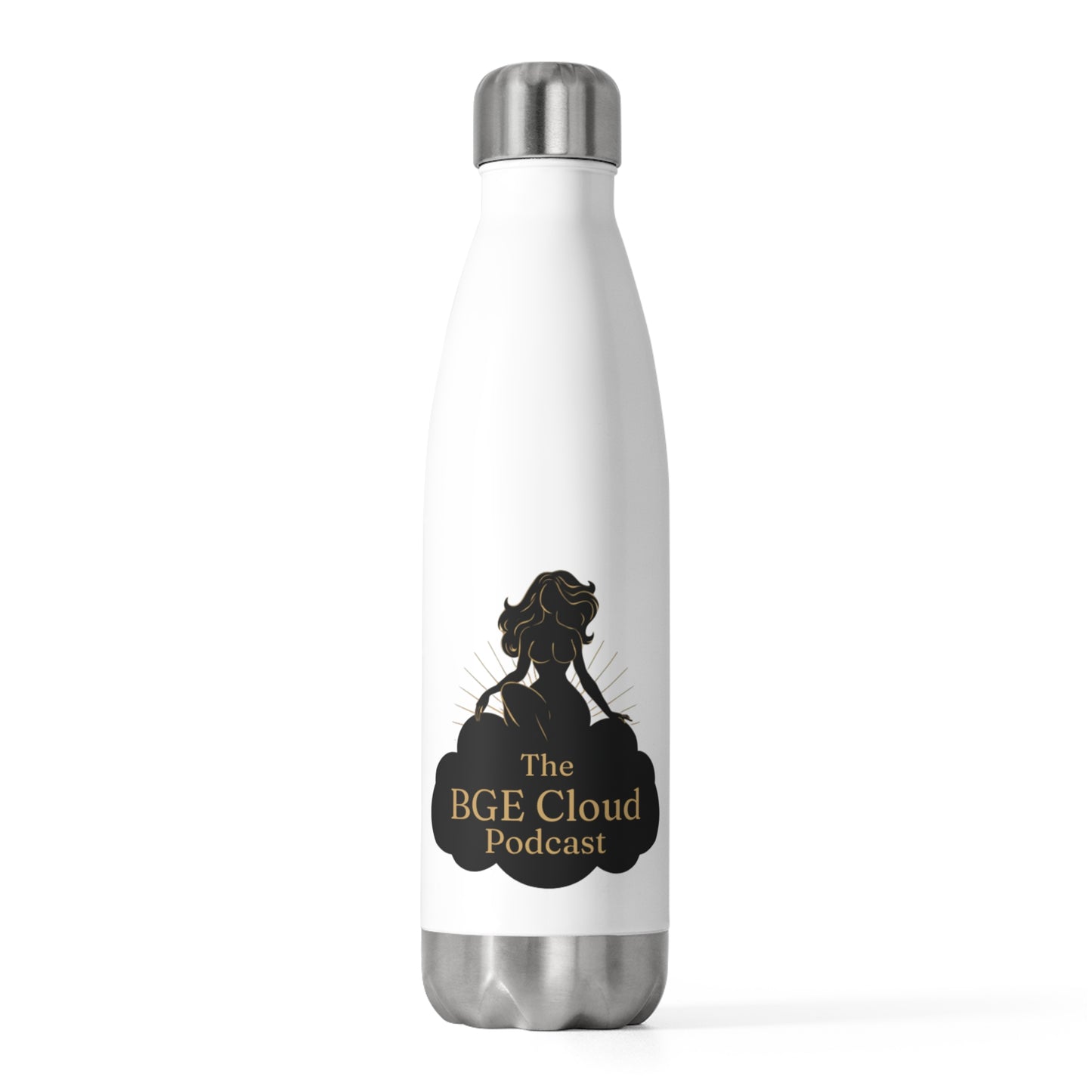 The BGE Cloud Podcast Stainless Steel Water Bottle