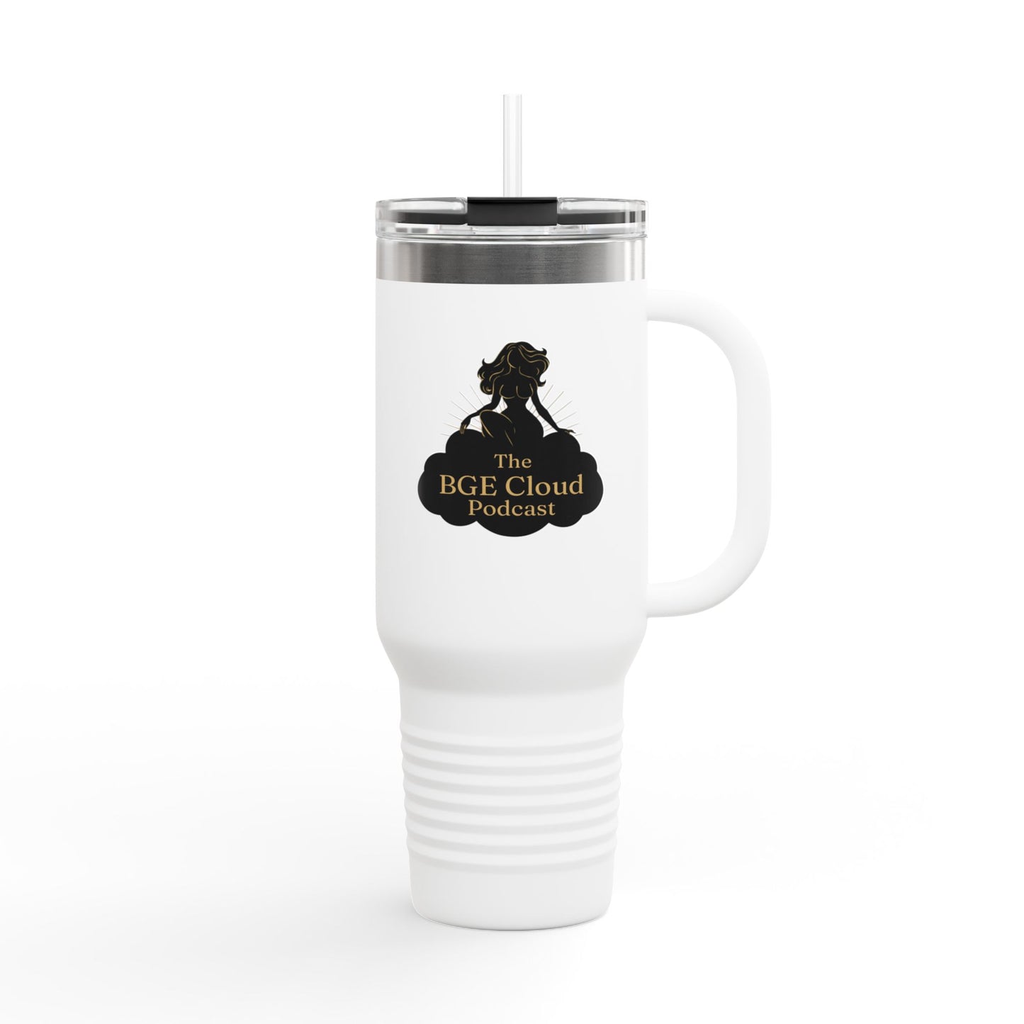 40oz Insulated The BGE Cloud Podcast Tumbler