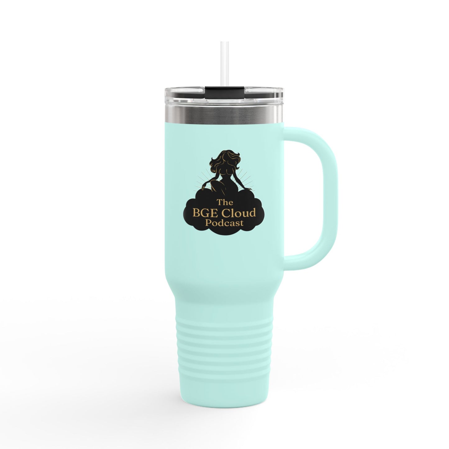 40oz Insulated The BGE Cloud Podcast Tumbler
