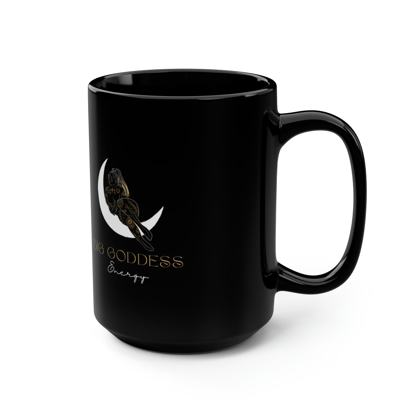 L Black BGE Mug, 15oz