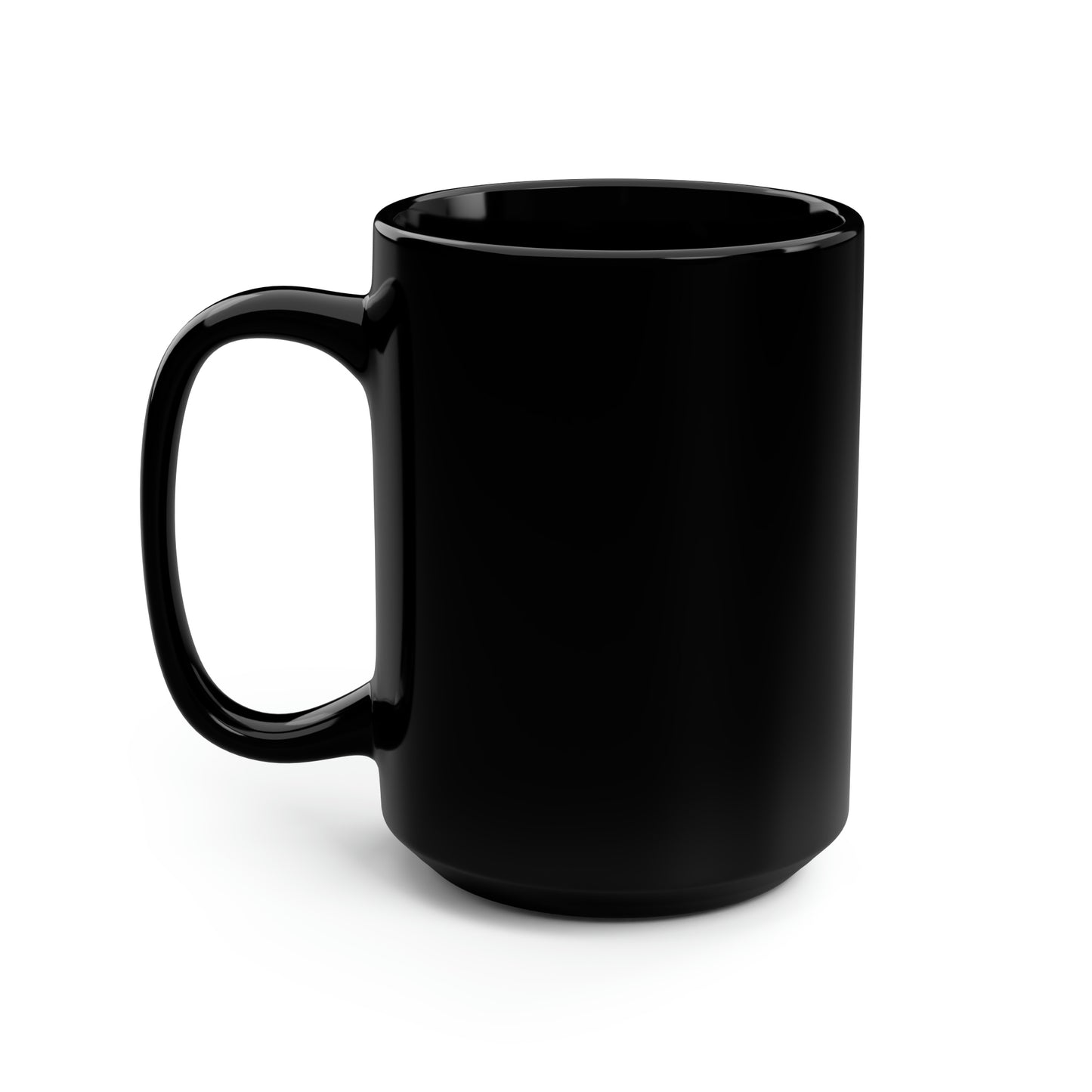 L Black BGE Mug, 15oz